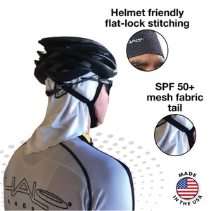 Halo Solar Skull Cap with Neck Protection